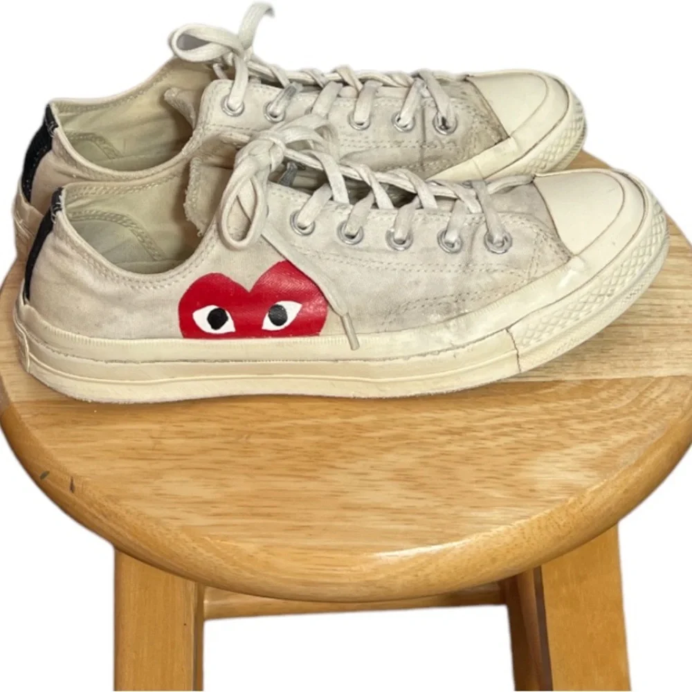 Converse x Comme Des Garçons Play Sneakers 9 - Picture 1 of 6